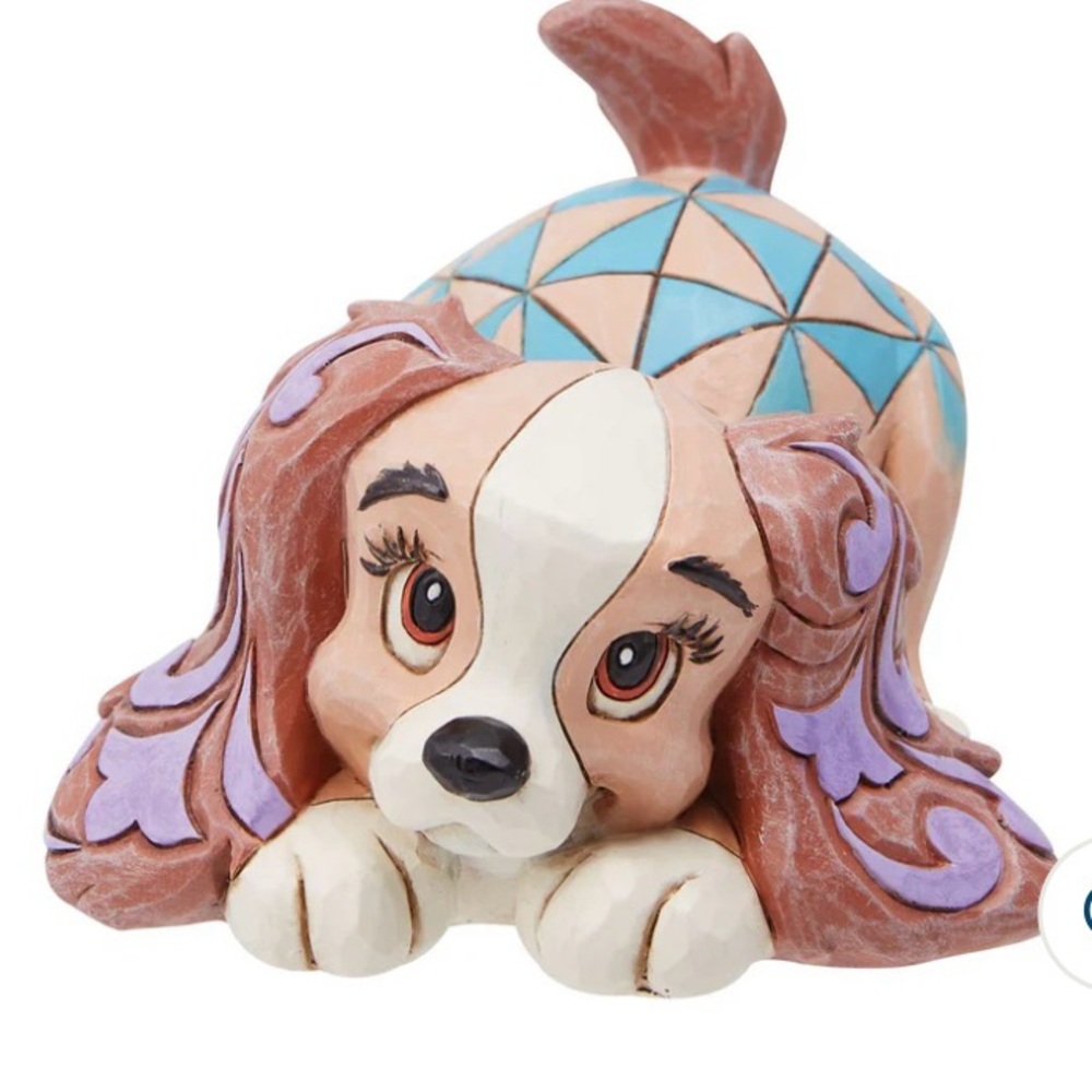 Enesco Disney Traditions by Jim Shore Lady and The Tramp Miniature Figurine, NEW